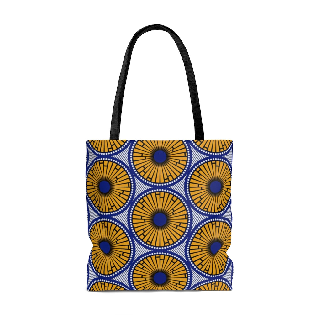 Bria Katherine African Circle Print Tote