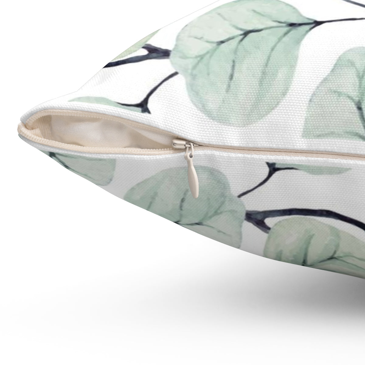 Bria Katherine Decorative Leaf Print Pillow