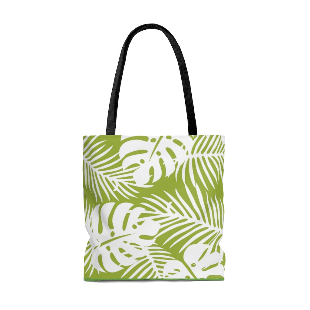 Bria Katherine Tropical Leaf Print Tote