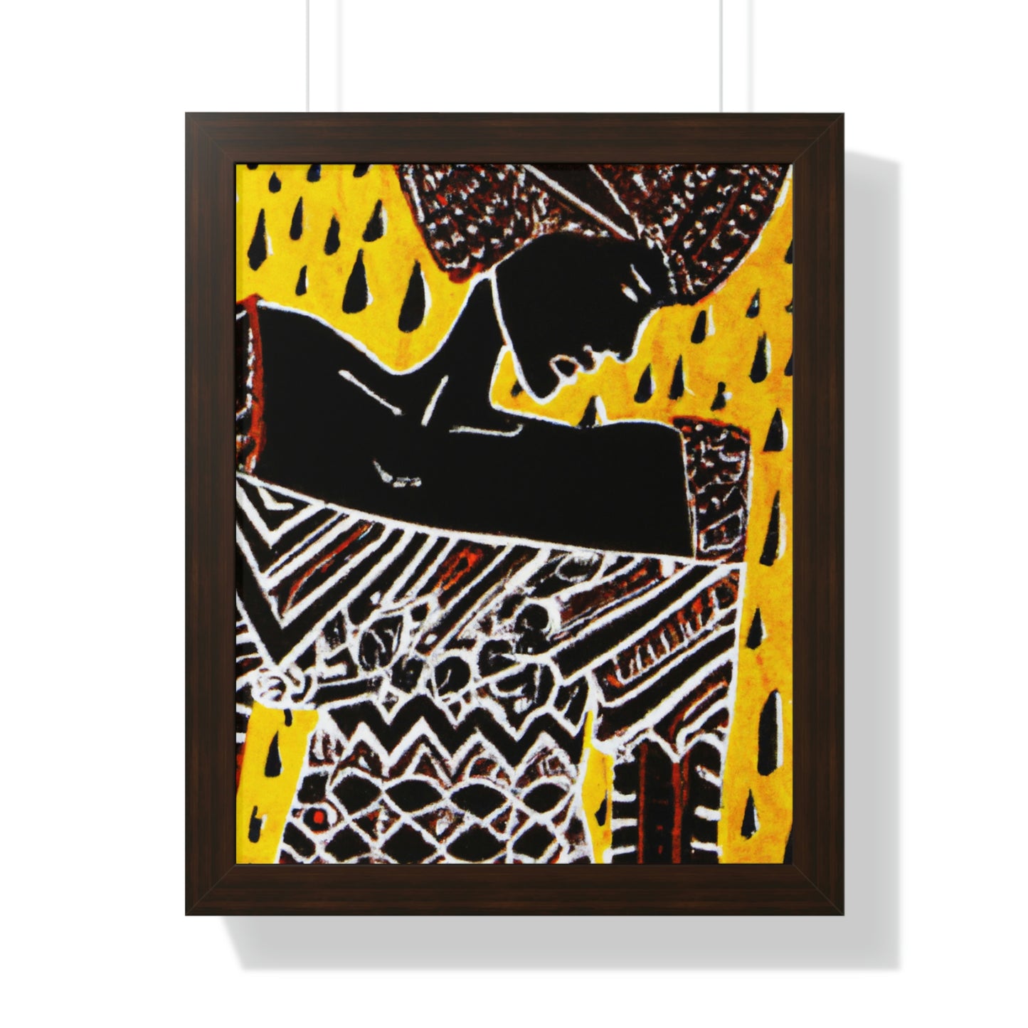 Framed Vertical Poster