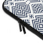Bria Katherine Geometric Print Laptop Sleeve