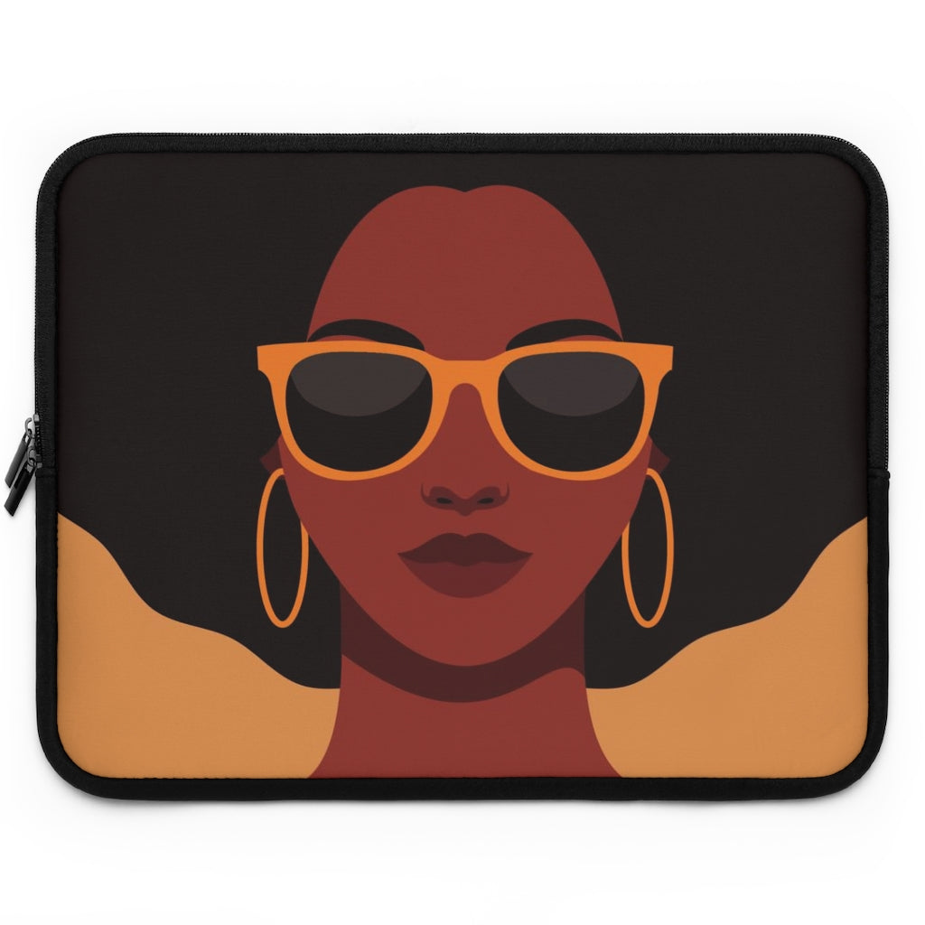 Bria Katherine Black Girl Laptop Sleeve