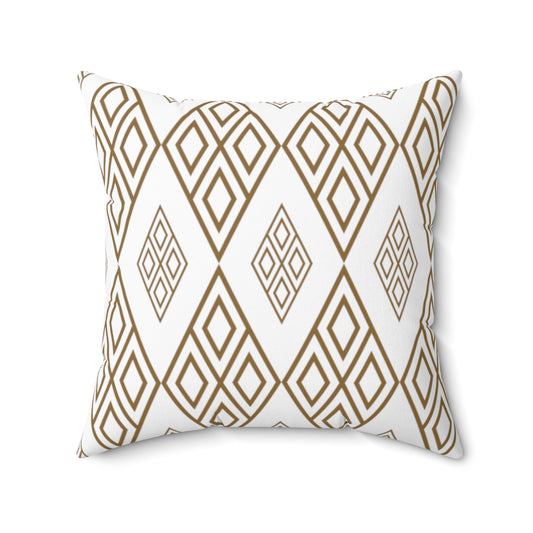 Bria Katherine Decorative Geometric Print Pillow