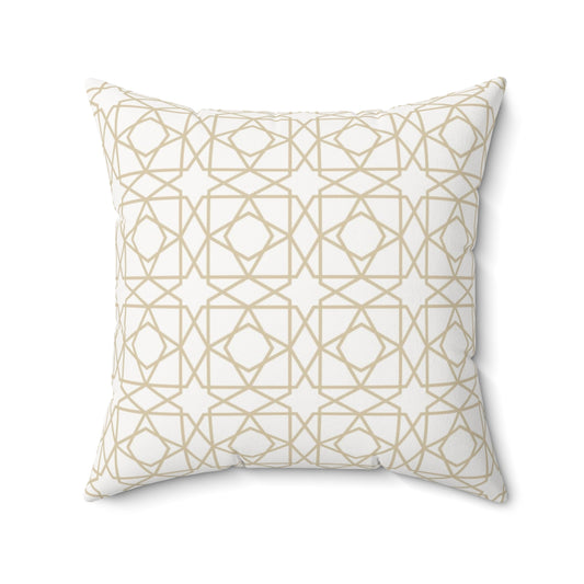 Bria Katherine Decorative Moroccan Print Square Pillow