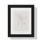 Bria Katherine Elegance Framed Vertical Poster