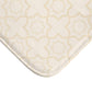 Bria Katherine Decorative Cream Bath Mat