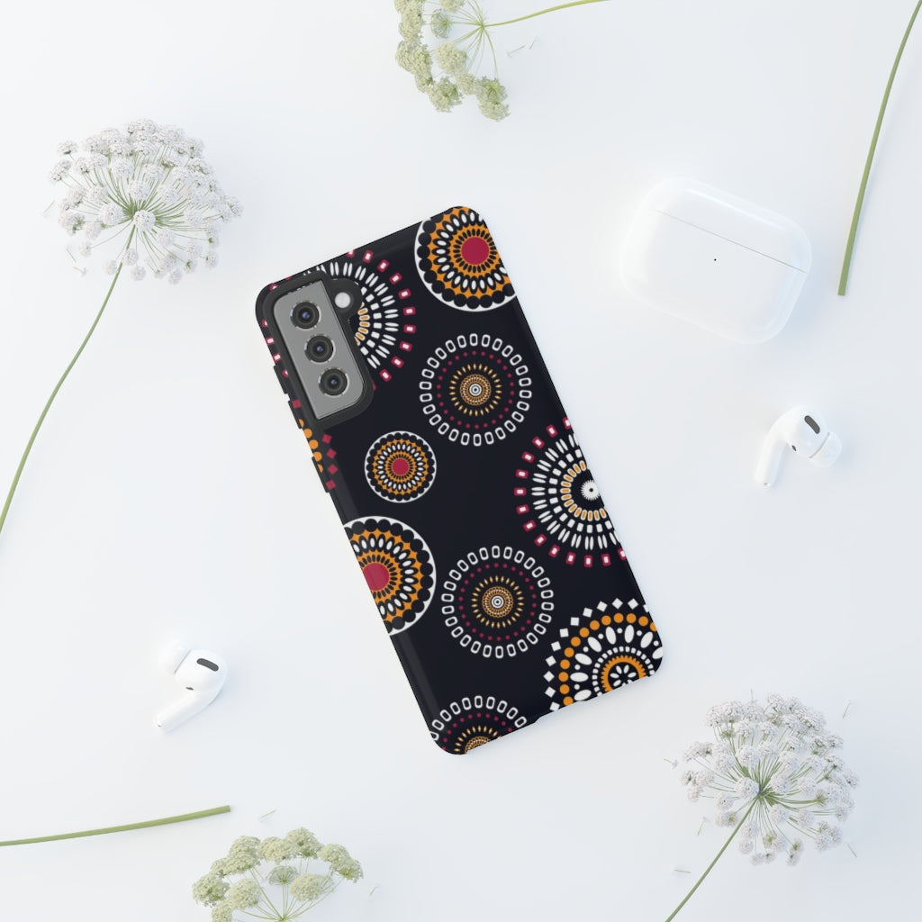 Tough Cases Abstract Circle Design