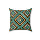 Bria Katherine Decorative Print Square Pillow