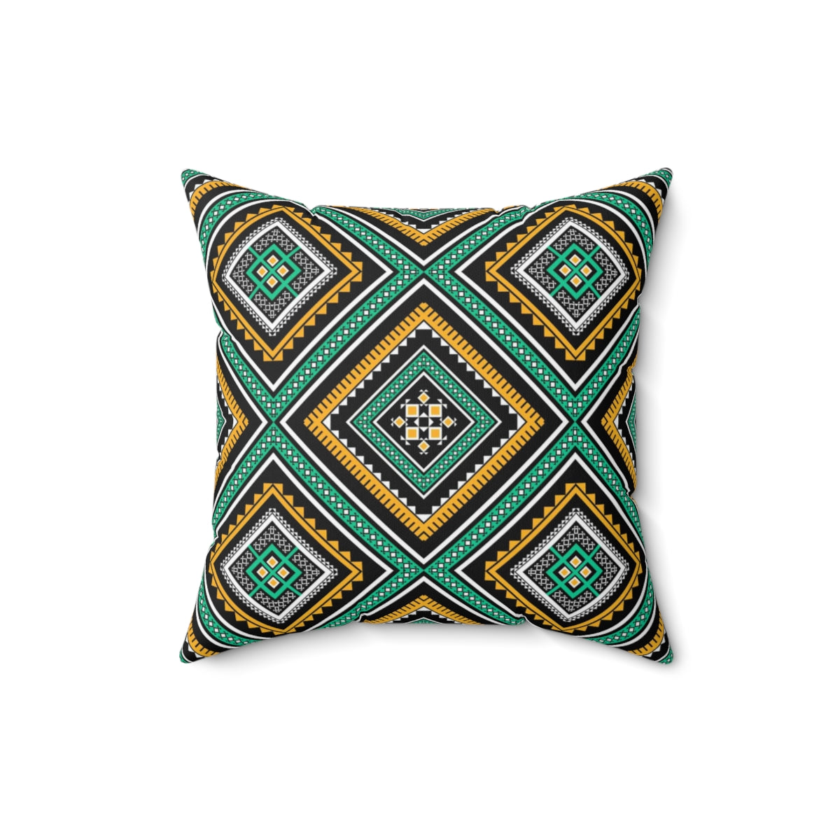Bria Katherine Decorative Print Square Pillow