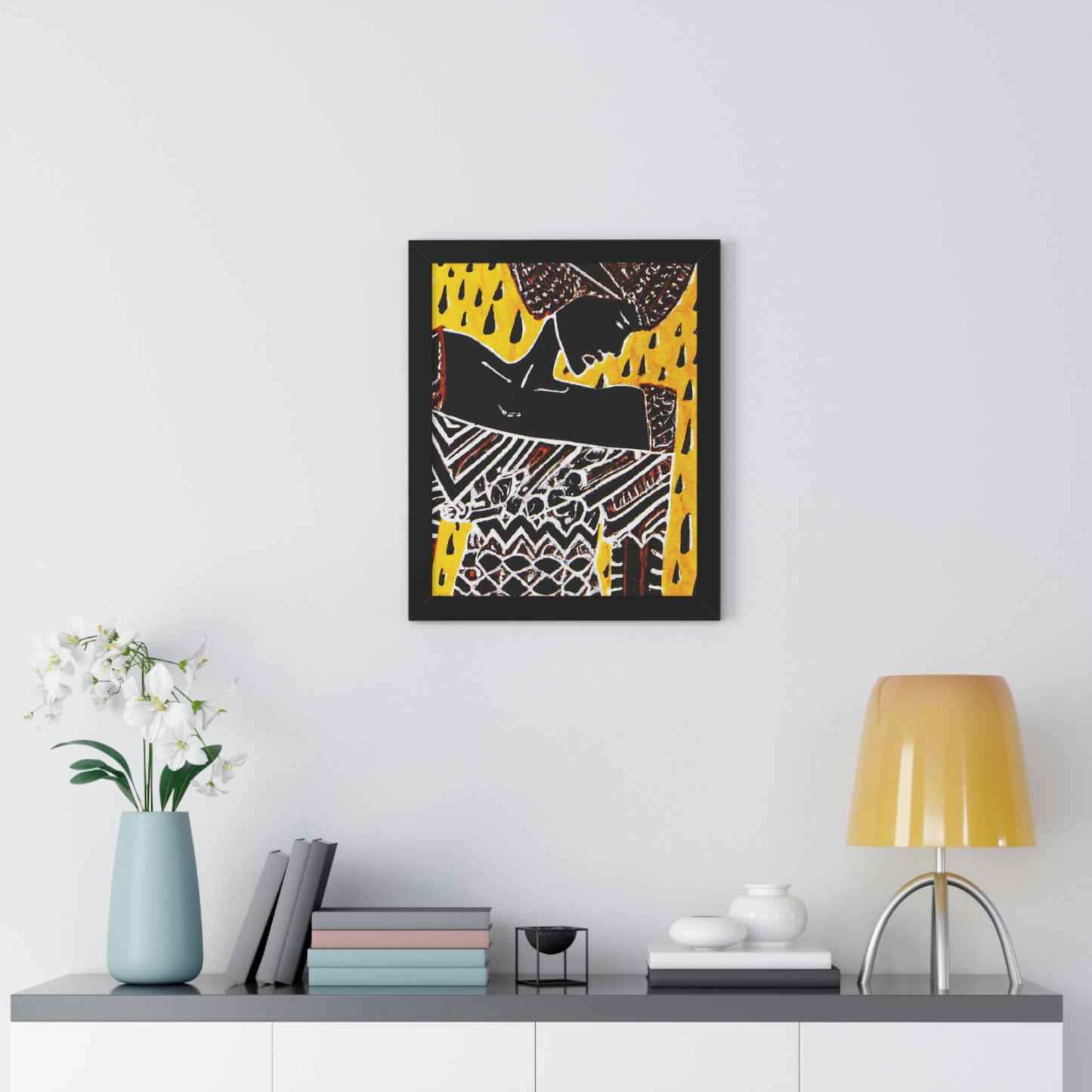 Framed Vertical Poster