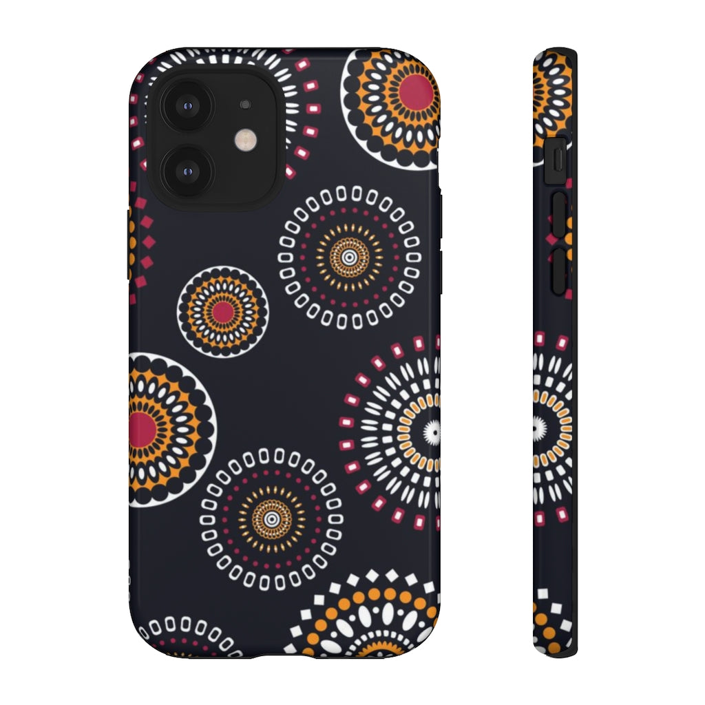 Tough Cases Abstract Circle Design