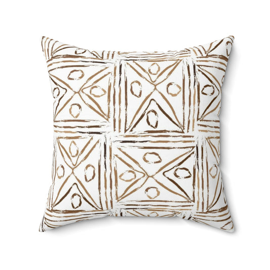 Bria Katherine Square Ethnic Print Pillow