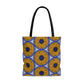 Bria Katherine African Circle Print Tote
