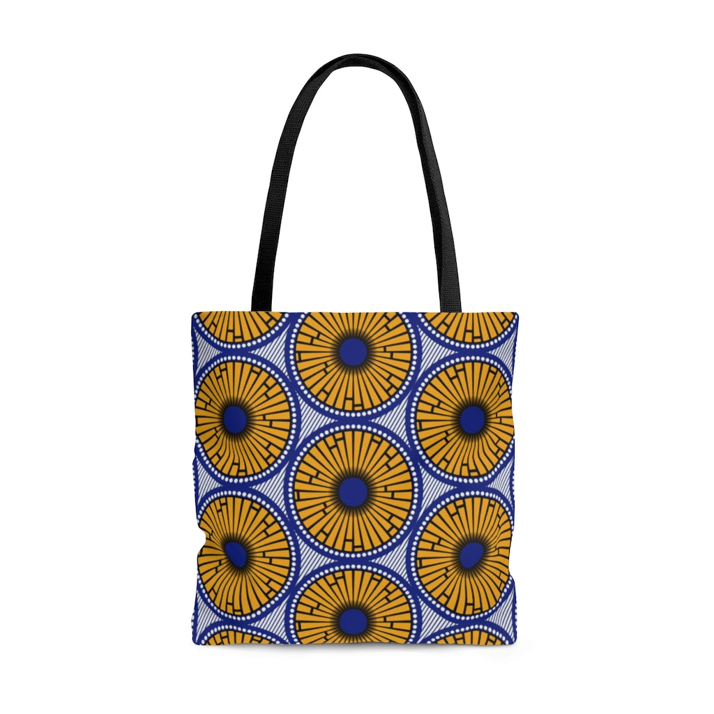 Bria Katherine African Circle Print Tote