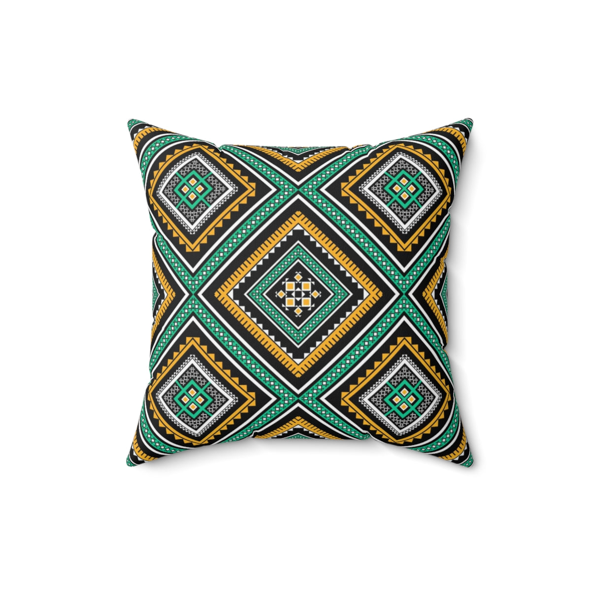 Bria Katherine Decorative Print Square Pillow