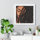 Black Woman with Braids AI Generated Art