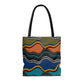 Bria Katherine  Abstract Print Tote