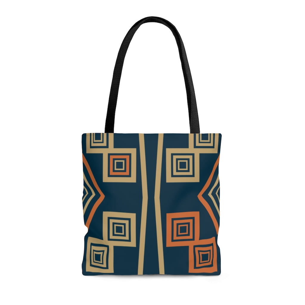 Bria Katherine Abstract Print Tote Bag