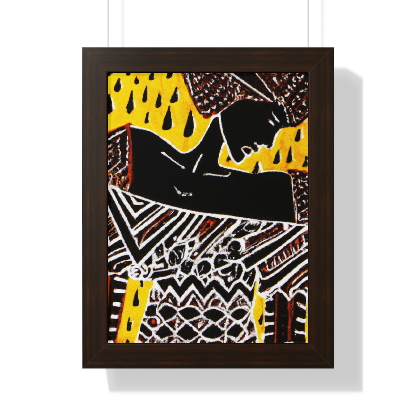 Framed Vertical Poster