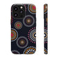 Tough Cases Abstract Circle Design