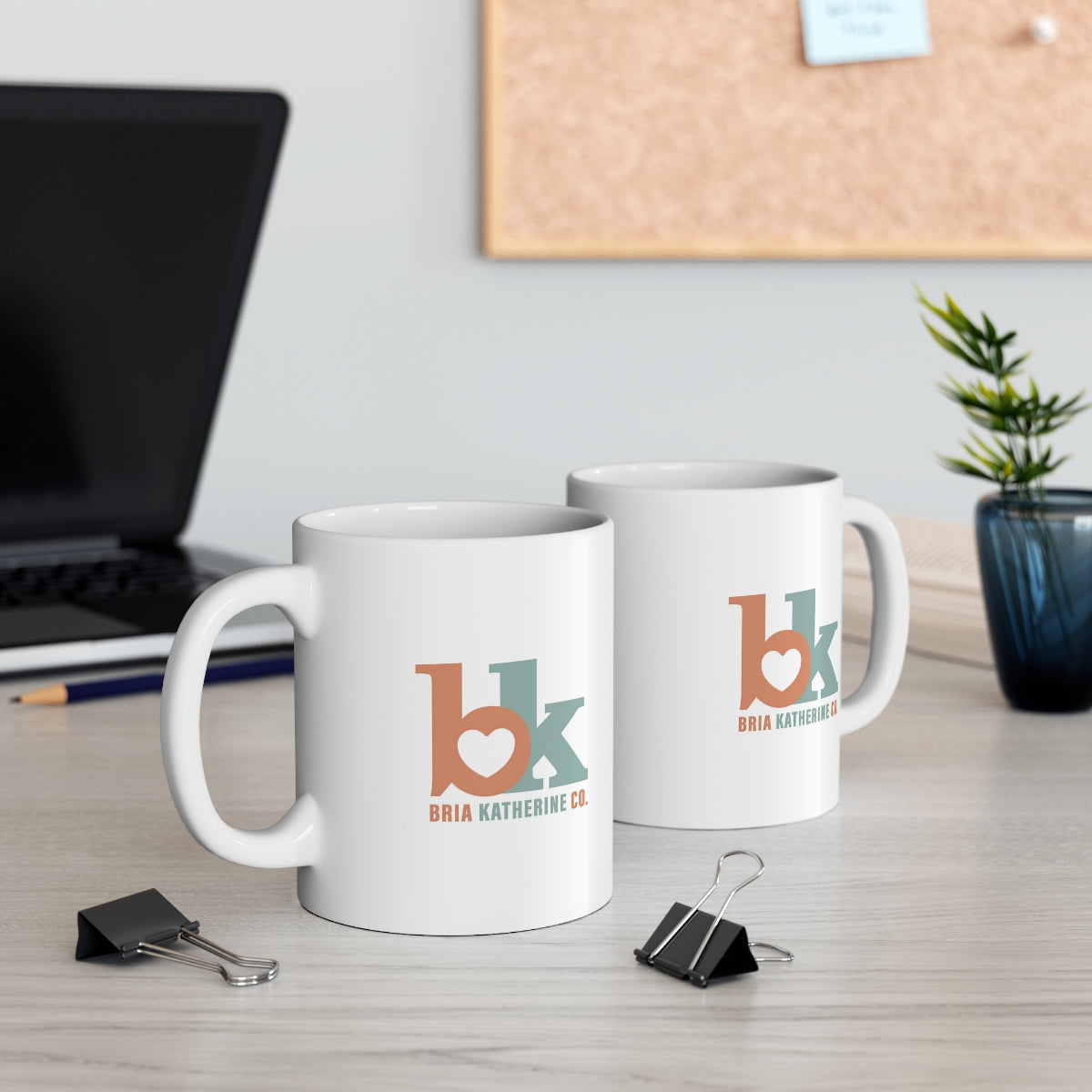 Bria Katherine Logo Ceramic Mug 11oz