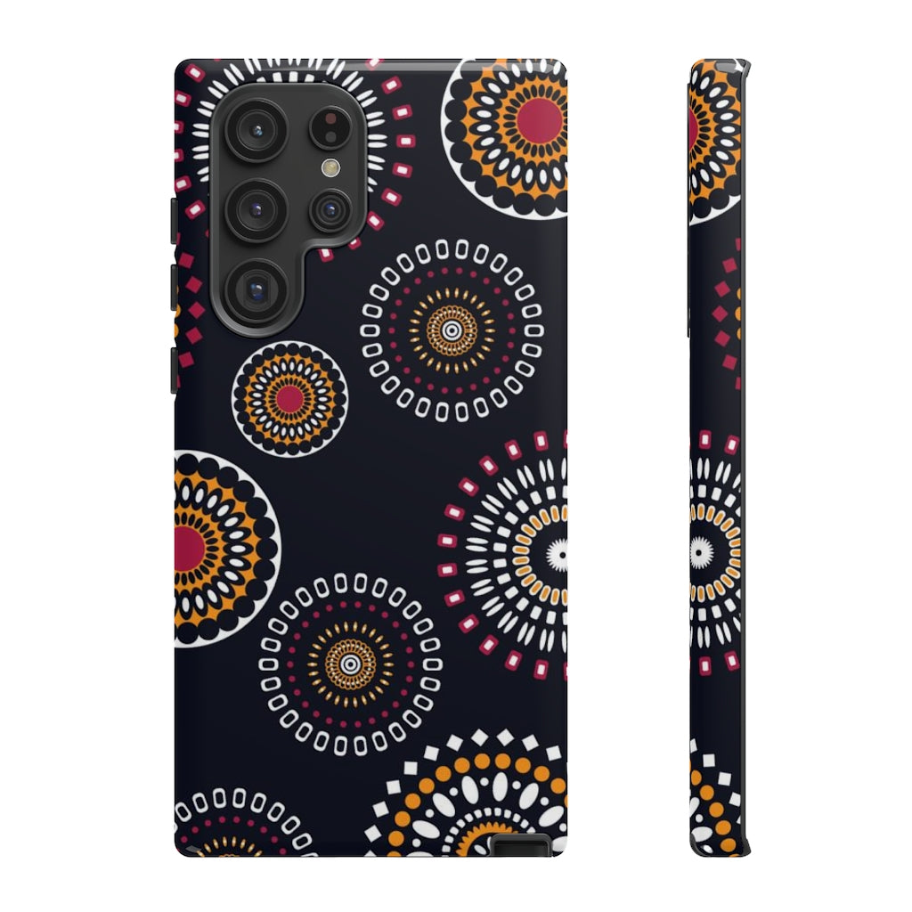 Tough Cases Abstract Circle Design