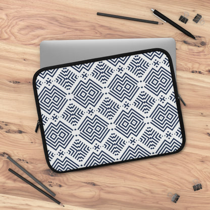 Bria Katherine Geometric Print Laptop Sleeve