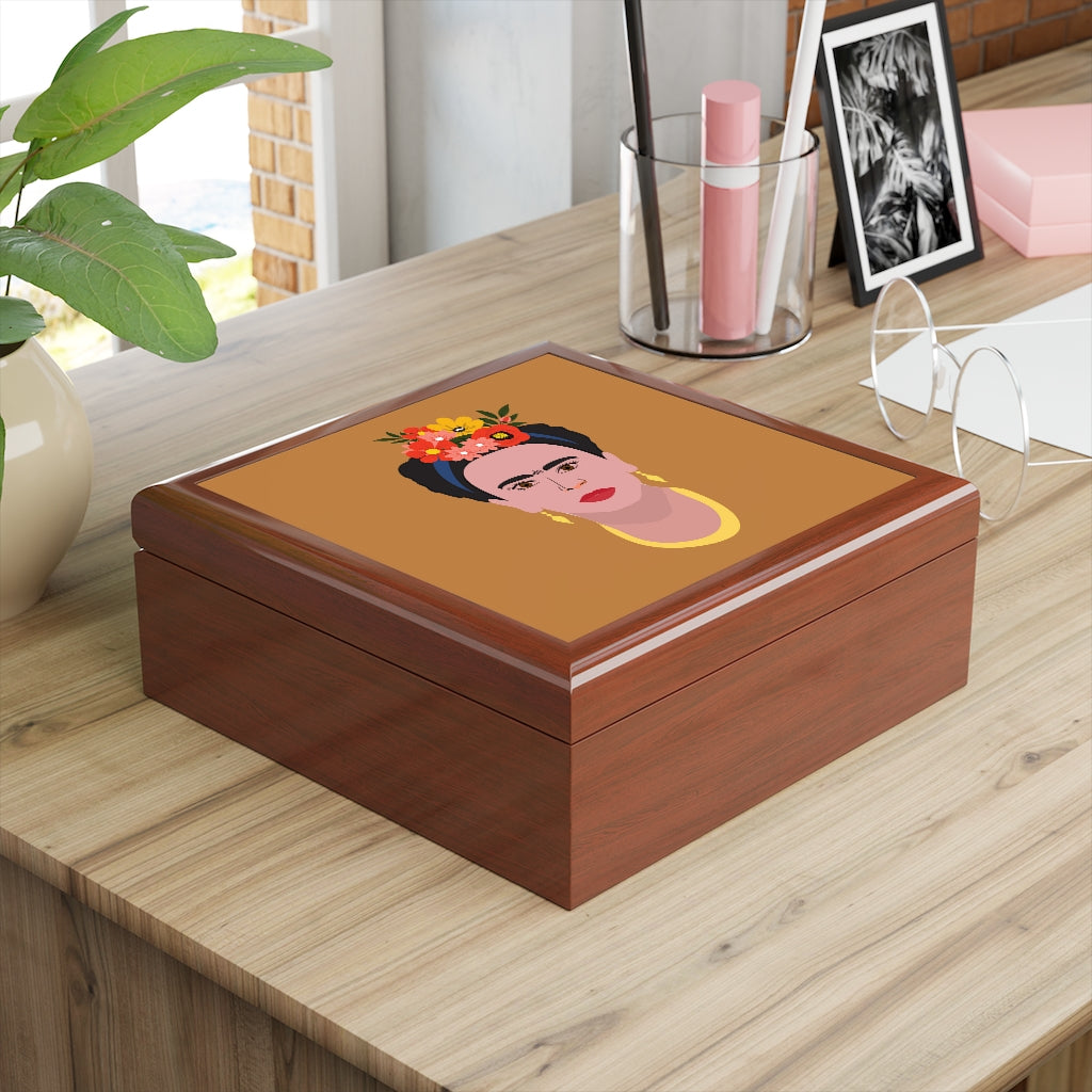 Bria Katherine Decorative Frida Kahlo Box
