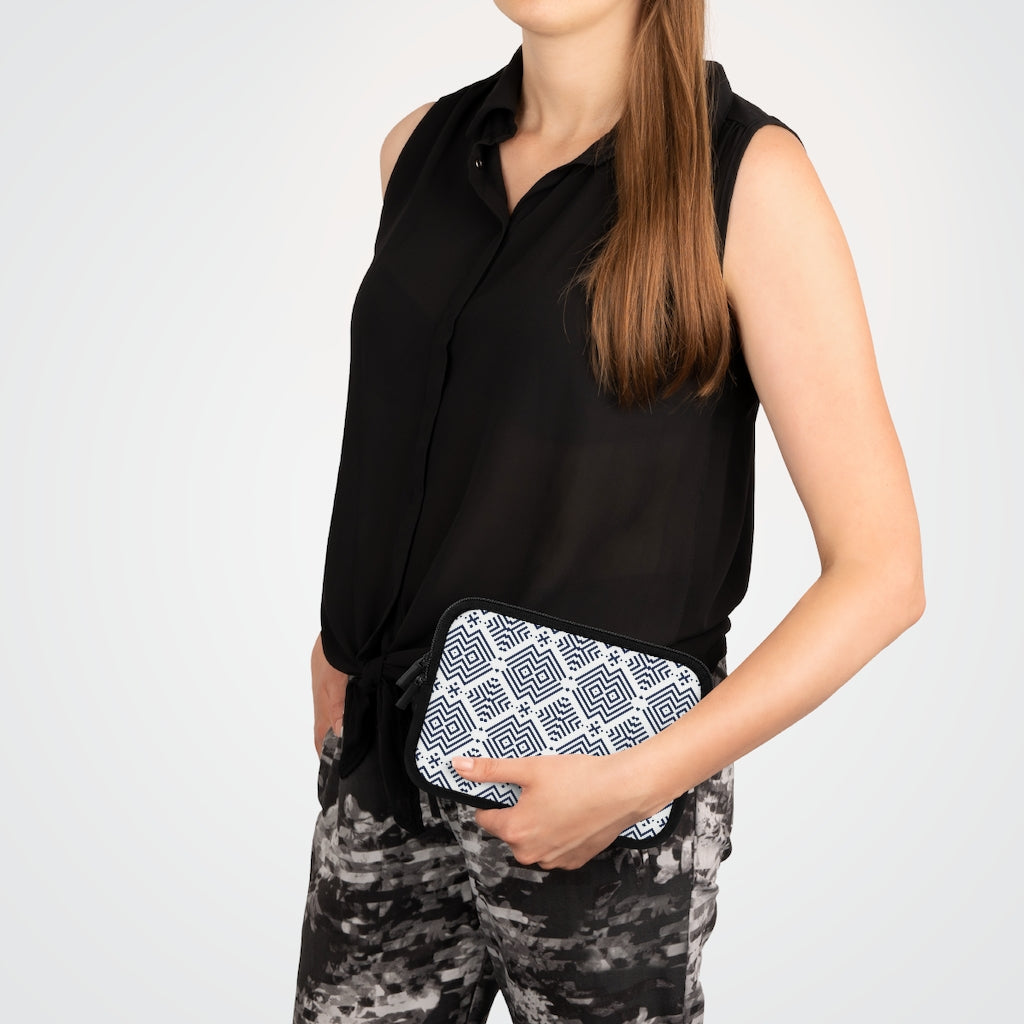 Bria Katherine Geometric Print Laptop Sleeve