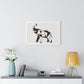 Bria Katherine Framed Horizontal Elephant Poster