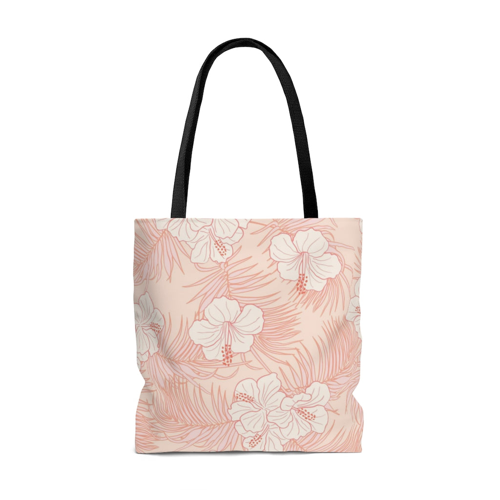 Bria Katherine Pink Floral Print Tote