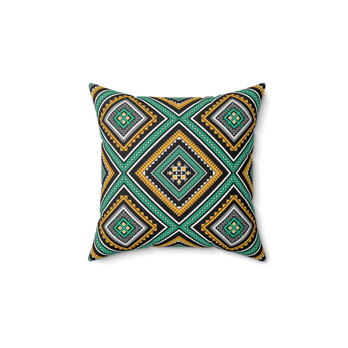 Bria Katherine Decorative Print Square Pillow