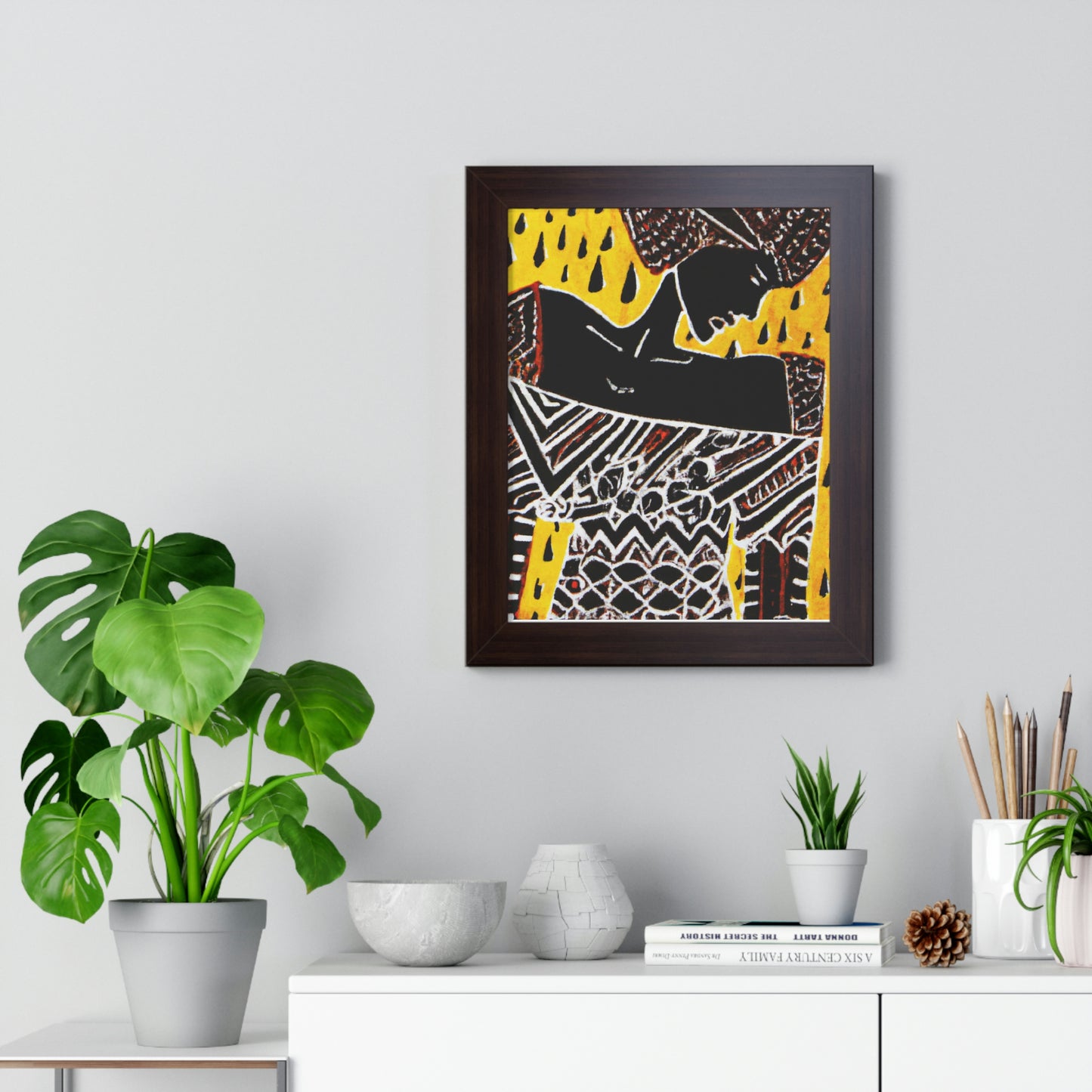 Framed Vertical Poster