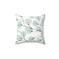 Bria Katherine Decorative  Leaf Print Pillow