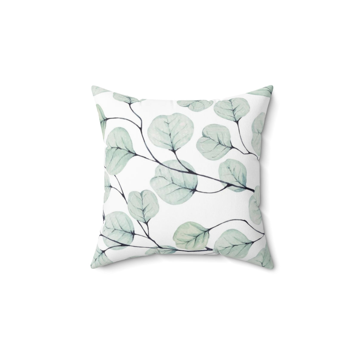 Bria Katherine Decorative  Leaf Print Pillow
