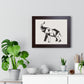 Bria Katherine Framed Horizontal Elephant Poster