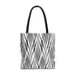 Bria Katherine Black & White Tote