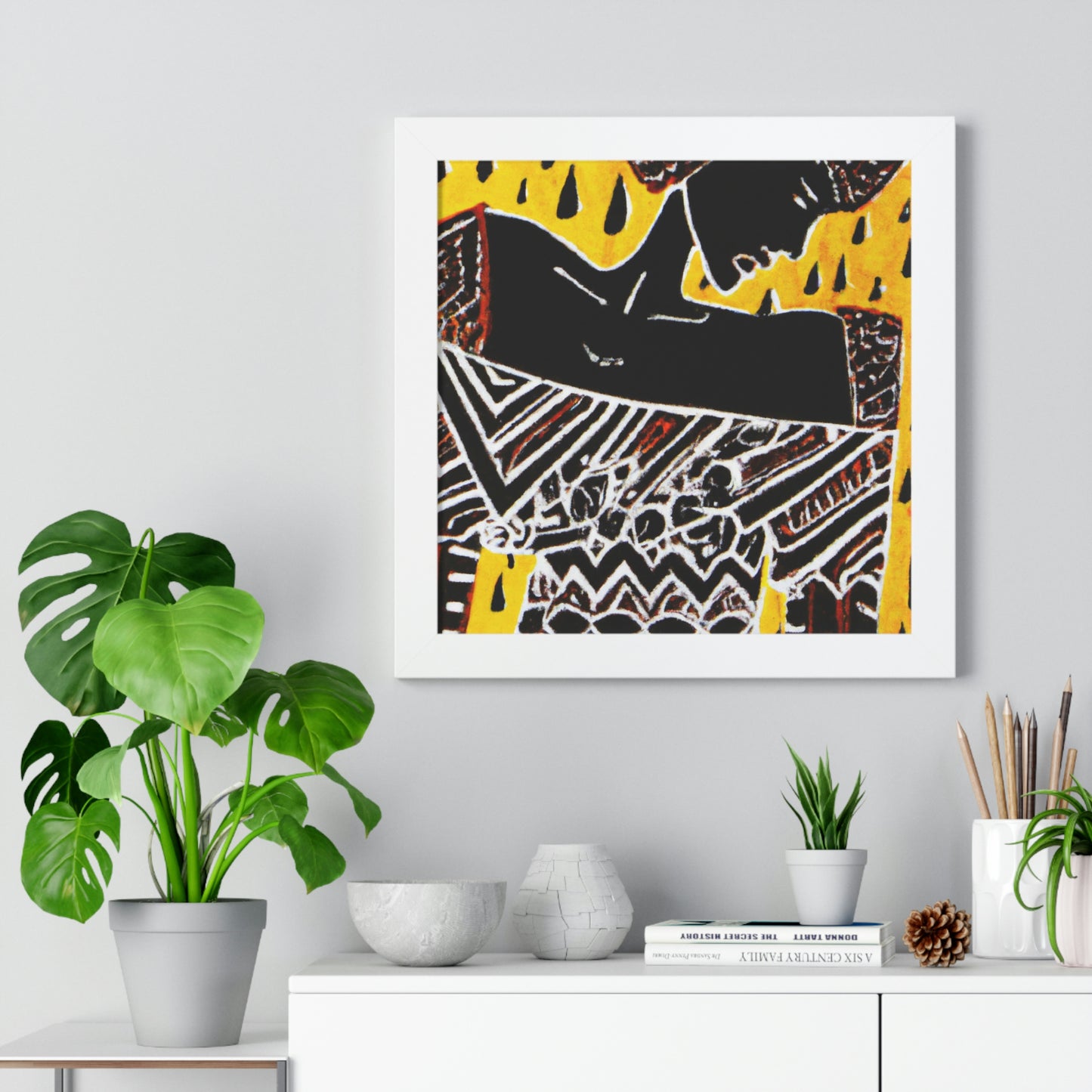 Framed Vertical Poster