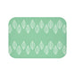 Bra Katherine Mint Green Leaf Print Bath Mat