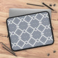 Bria Katherine Geometric Print Laptop Sleeve