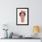 Bria Katherine Framed  Frida Kahlo Vertical Poster