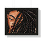 Black Woman with Braids AI Generated Art