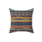 Bria Katherine Decorative Tribal Print Square Pillow