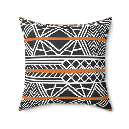 Bria Katherine African Print Square Pillow