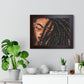 Black Woman with Braids AI Generated Art