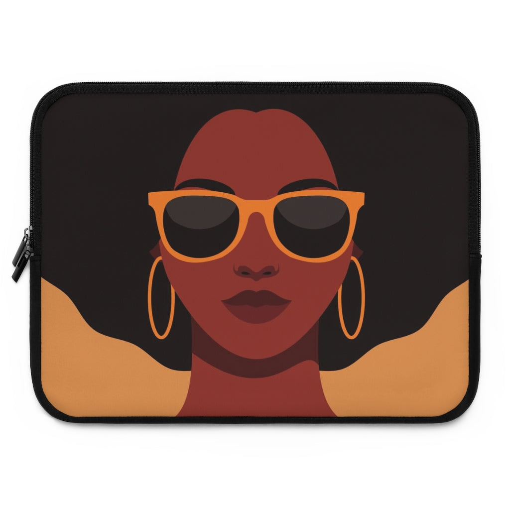 Bria Katherine Black Girl Laptop Sleeve