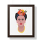 Bria Katherine Framed  Frida Kahlo Vertical Poster