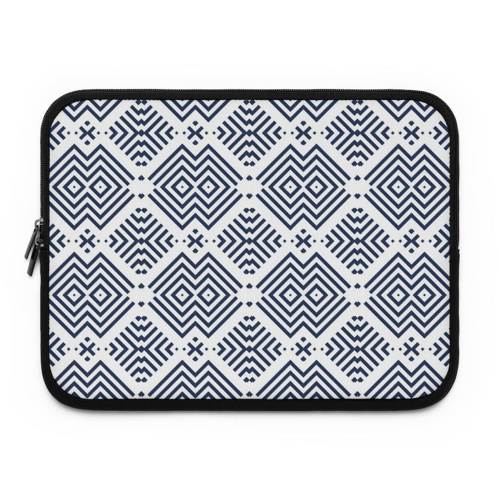 Bria Katherine Geometric Print Laptop Sleeve