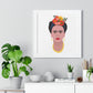 Bria Katherine Framed  Frida Kahlo Vertical Poster