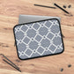 Bria Katherine Geometric Print Laptop Sleeve